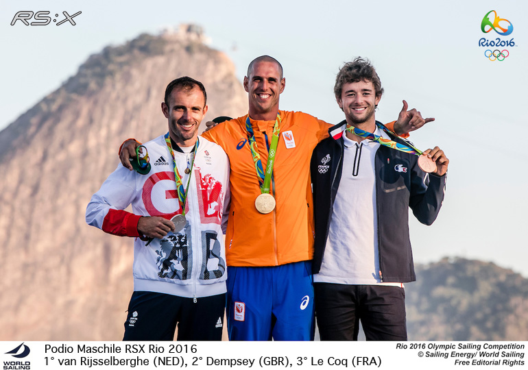 RSX Rio 2016 Podio maschile rsx