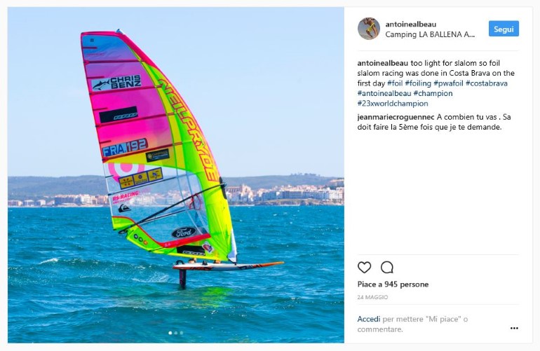 7 ragioni windsurf foil - Albeau