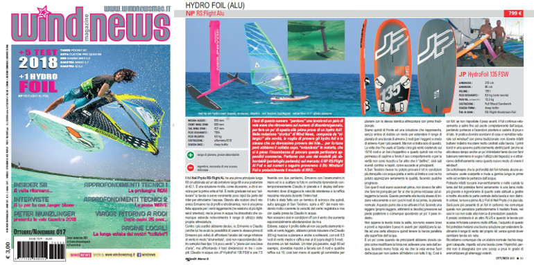 intervista windsurf foil test