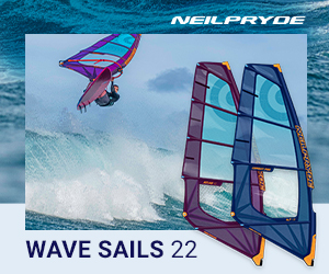 Banner NeilPryde Wave Sails Range 300x250
